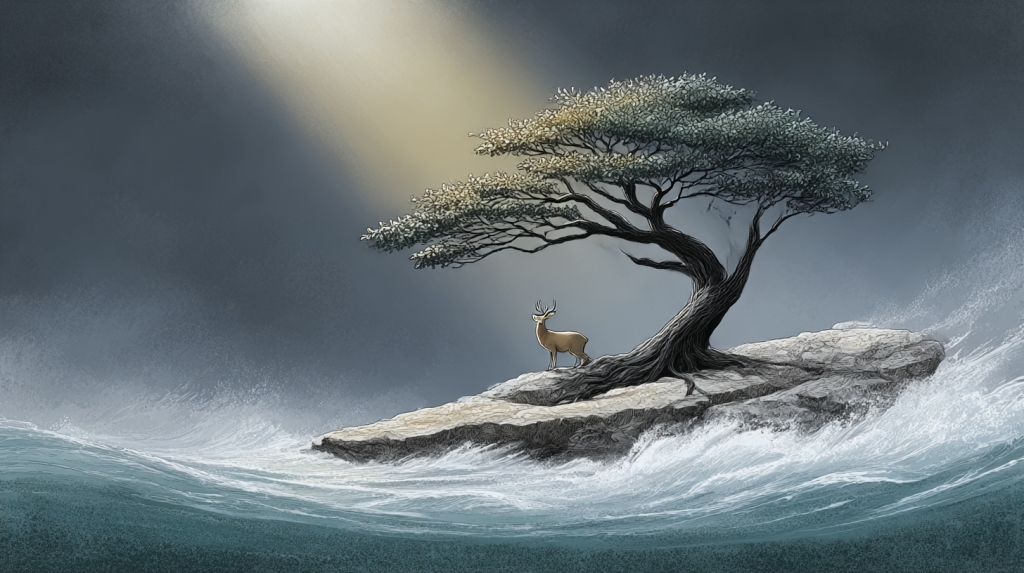 Tree of Resilience by Usha M Reddy / #MSMArtTherapy